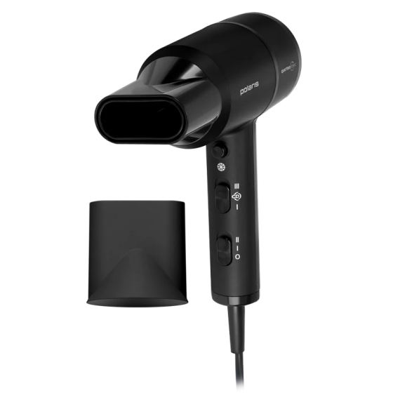HAIR DRYER POLARIS PHD2044TI QUATTRO IONIC BLACK