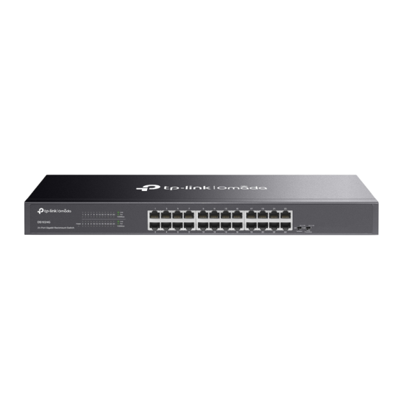 24-PORT 10/100/1000MBPS SWITCH TP-LINK "DS1024G", ISOLATION, LOOP PREVENTION...