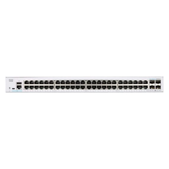 48-PORT GIGABIT MANAGED SWITCH CISCO CBS350-48T-4G, 4X1G SFP