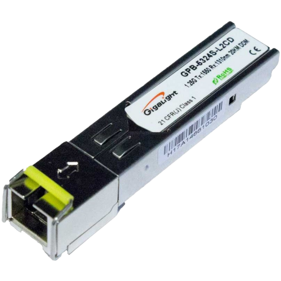 SFP 1G MODULE WDM 1550/1310NM SC, DDM,  3KM, (CISCO, TP-LINK, D-LINK, HP...