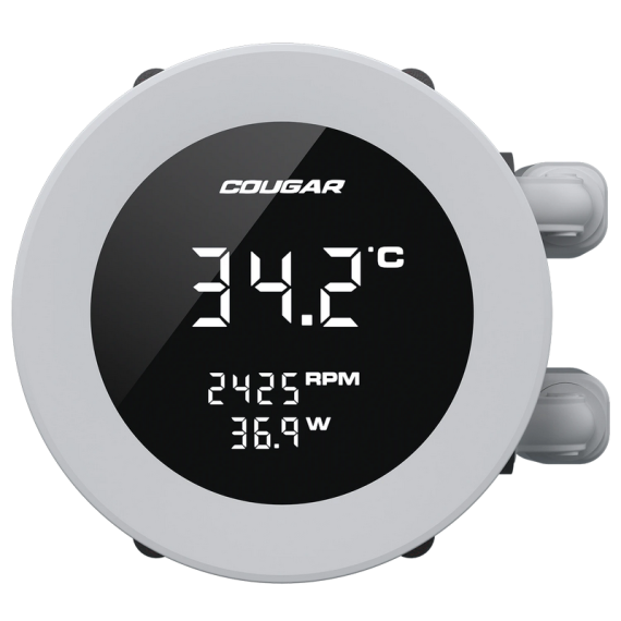 AIO LIQUID COOLING COUGAR "POSEIDON VISTEK ARGB 240" (≤38 DB(A), 78.2...