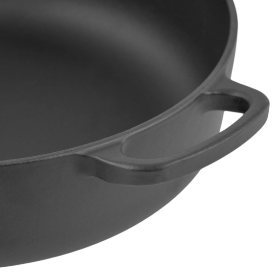 POT ROYAL VAN KAMPEN EN BEGEER, CAST IRON BLACK