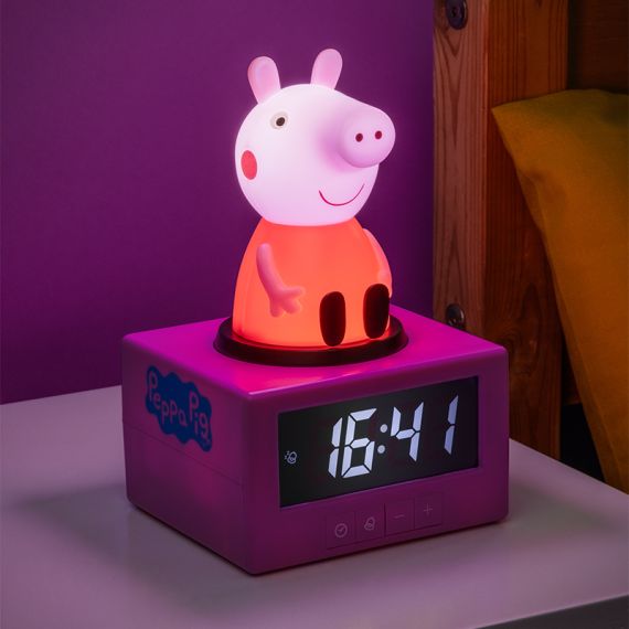 DESTEPTATOR PALADONE PEPPA PIG ICON ALARM CLOCK PP12729PP