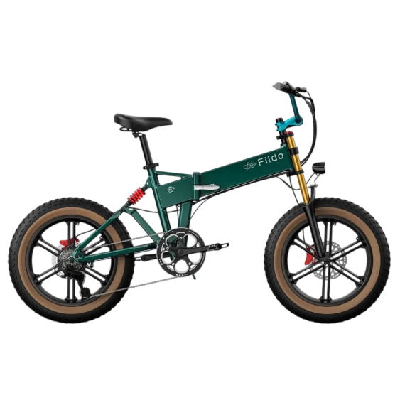 ELECTRIC BICYCLE FIIDO M1PRO GREEN/BLUE  (M2026)