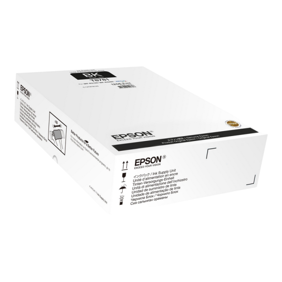 INK SUPPLY UNIT EPSON T878140, XXL BLACK, FOR WF-R5XXX SERIES
