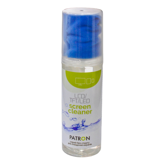 CLEANING SET FOR SCREENS  PATRON "F3-022" (SPREY 120ML+WIPE) PATRON