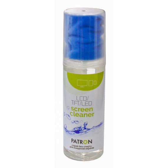 CLEANING SET FOR SCREENS  PATRON "F3-022" (SPREY 120ML+WIPE) PATRON