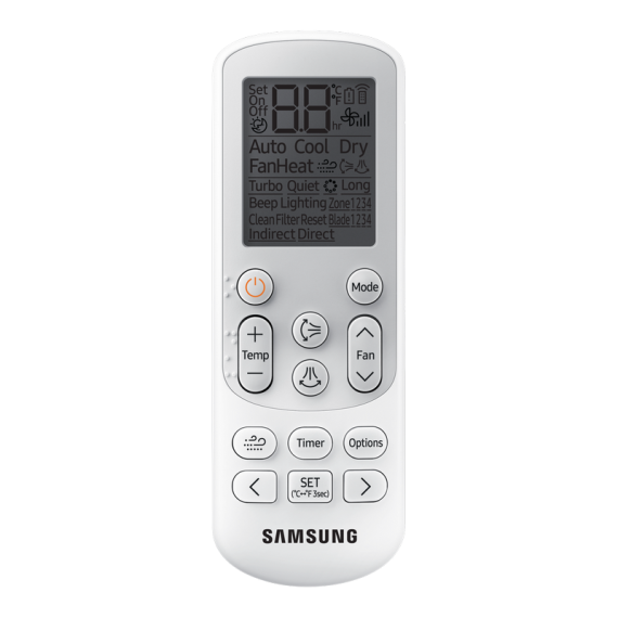 WIRELESS REMOTE CONTROLLER SAMSUNG AR-EH03E, SUPPORTS WINDFREE™ FUNCTIONS
