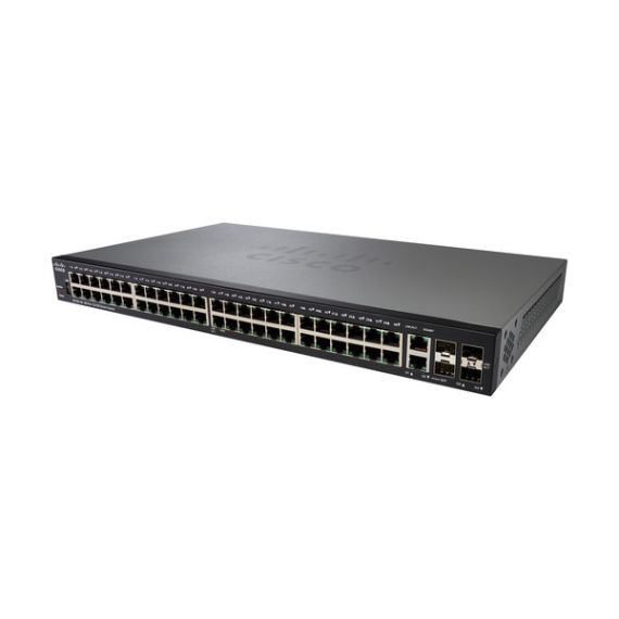 48-PORT 10/100MBPS SMART SWITCH CISCO SF250-48, 2XSFP, 2XSFP COMBO