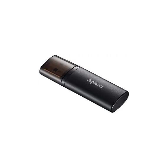 128GB  USB3.1 FLASH DRIVE  APACER "AH25B",  BLACK, MATTE METAL, CLASSIC CAP...