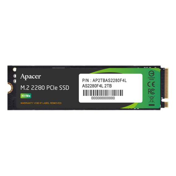 .M.2 NVME SSD 2.0TB APACER AS2280F4L [PCIE 5.0 X4, R/W:10400/8700MB/S,...