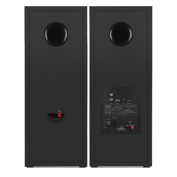SPEAKERS SVEN MC-25, BLACK (150W, BLUETOOTH, RCA, OPT, HDMI, AUX, RC)