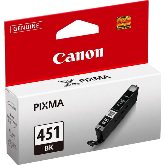 INK CARTRIDGE CANON CLI-451BK, BLACK
