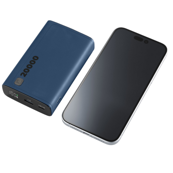 POWER BANK CELLULARLINE 20000MAH, ELITE 20W, BLUE
