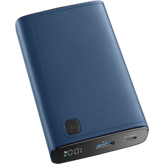 POWER BANK CELLULARLINE 20000MAH, ELITE 20W, BLUE