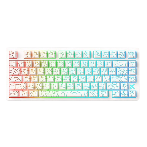 GAMING KEYBOARD MCHOSE JET 75, MECHANICAL, TOPOGRAPHIC, 75% LAYOUT, KAILH...