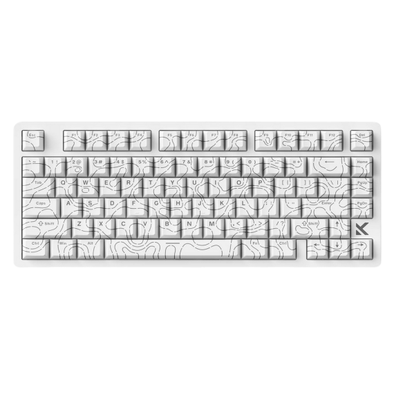 GAMING KEYBOARD MCHOSE JET 75, MECHANICAL, TOPOGRAPHIC, 75% LAYOUT, KAILH...