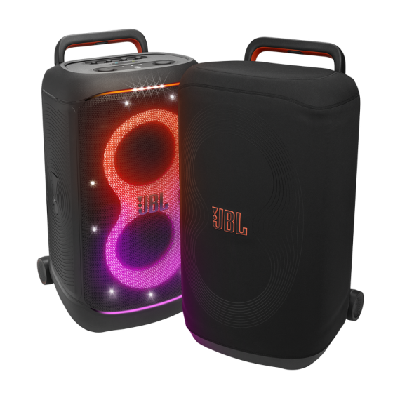 PROTECTIVE COVER FOR JBL PARTYBOX 520 SPEAKERS, BLACK