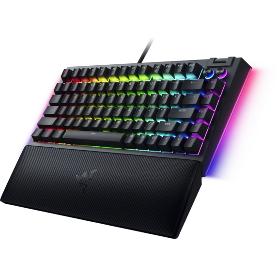 GAMING KEYBOARD RAZER BLACKWIDOW V4 75% HOT-SWAPPABLE US LAYOUT BLACK