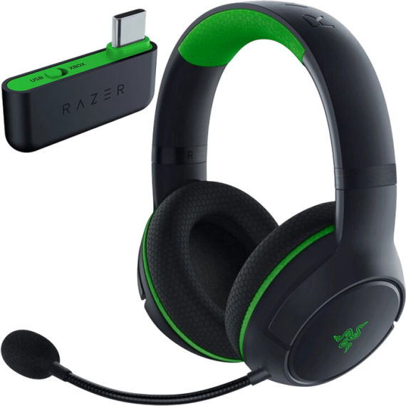 GAMING WIRELESS HEADSET RAZER KAIRA HYPERSPEED WIRELESS MULTI-PLATFORM XBOX...