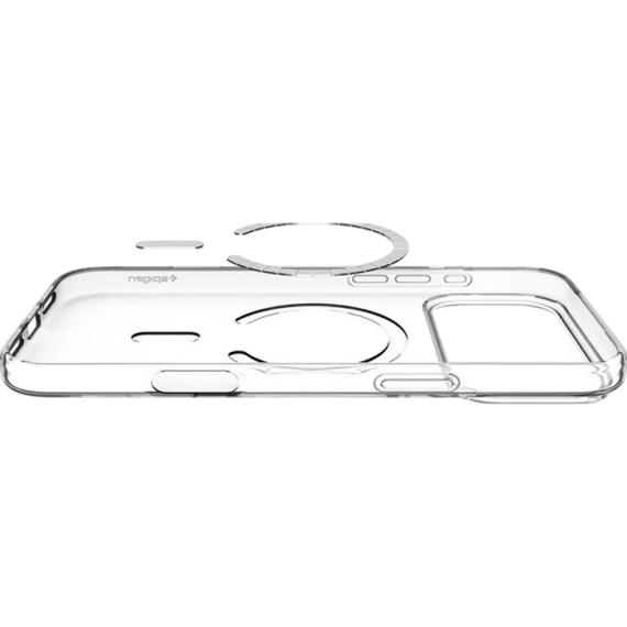 SPIGEN IPHONE 17 PRO, LIQUID CRYSTAL MAG MAGSAFE, CLEAR/WHITE