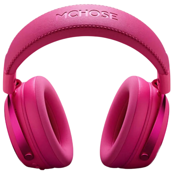 GAMING WIRELESS HEADSET MCHOSE X9, ROSE RED