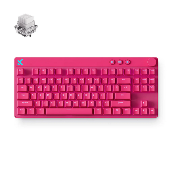 GAMING KEYBOARD MCHOSE MIX 87 HALL EFFECT MAGNETIC SWITCH, 80% LAYOUT, MOUNT...