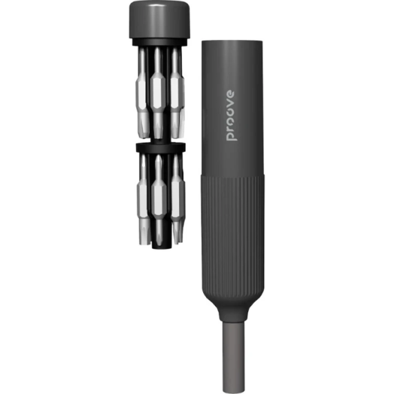 MULTIFUNCTIONAL SCREWDRIVER SET PROOVE FIXER 27 IN1, GRAY