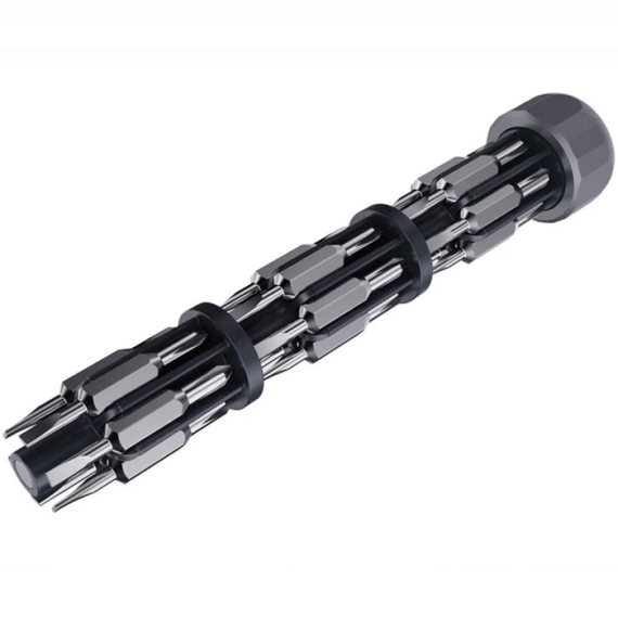 MULTIFUNCTIONAL SCREWDRIVER SET PROOVE FIXER 39 IN1, GRAY