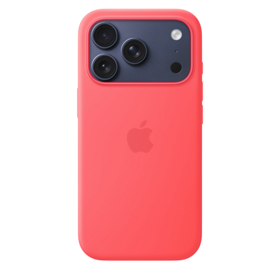 IPHONE 17 PRO SILICONE CASE WITH MAGSAFE- BRIGHT GUAVA, MODELA3559