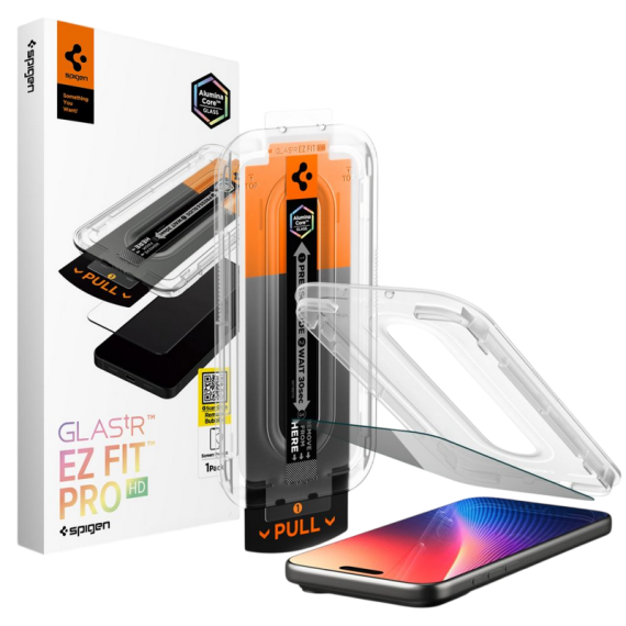 SPIGEN IPHONE 16 PRO / 17 / 17 PRO, GLAS. TR EZ FIT PRO PRIVACY, 1PCS,...