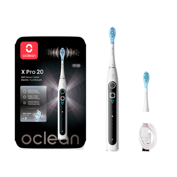 ELECTRIC TOOTHBRUSH OCLEAN X PRO 20 WHITE