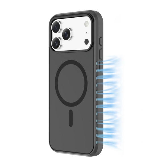 CELLULAR APPLE IPHONE 17 PRO MAX, ICY MAG CASE, BLACK