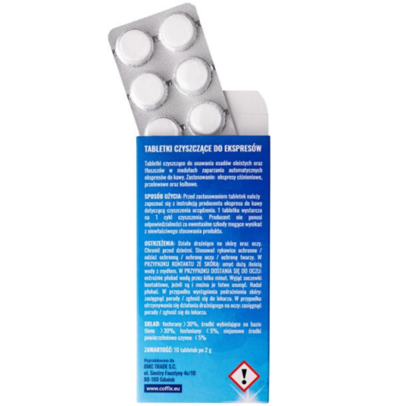 DESCALING TABLETS COFFIX 10 PCS