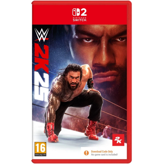 GAME FOR SWITCH 2 WWE 2K25 (CODE IN BOX)