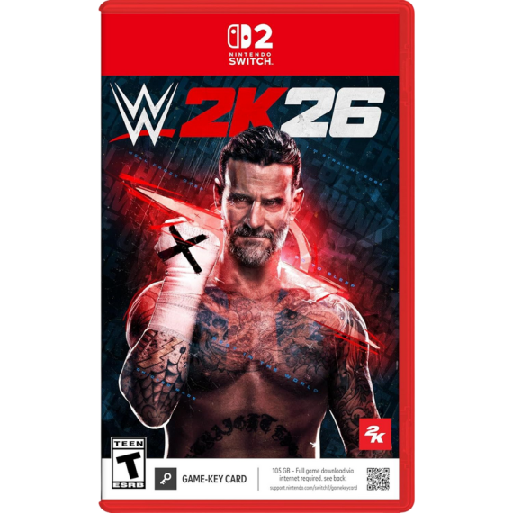 GAME FOR SWITCH 2 WWE 2K26 (CODE IN BOX)