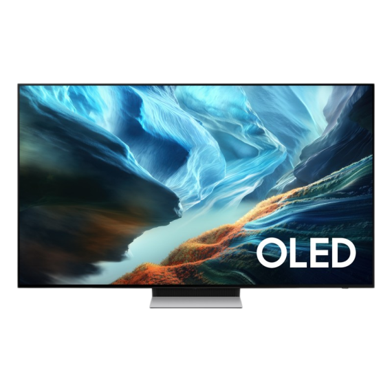 65" OLED SMART TV SAMSUNG QE65S90HAEXUA, QD OLED 4K UHD, TIZEN OS, BLACK