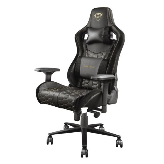 SCAUN GAMING TRUST GXT 712 RESTO PRO / 150KG / 150 - 200CM / BLACK
