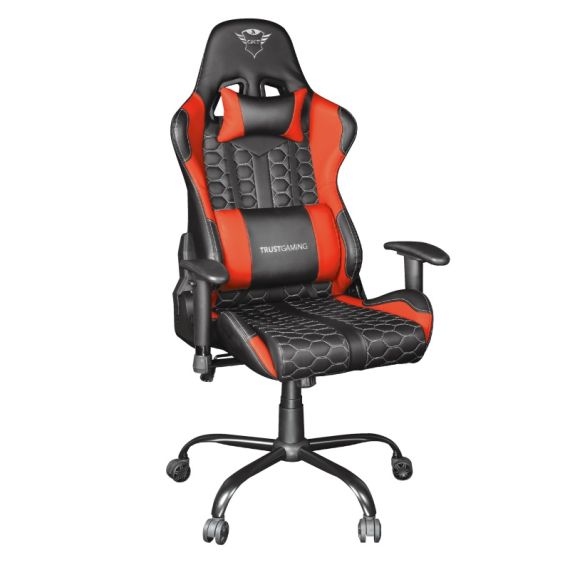SCAUN GAMING TRUST GXT 708R RESTO / 150KG / 155 - 195CM / RED