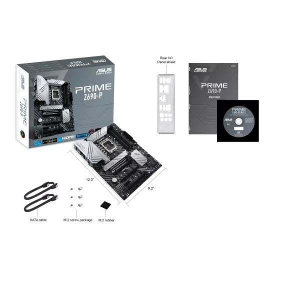 PLACA DE BAZA ASUS PRIME Z690-P/ 1700 / Z690 / DDR5 / ATX