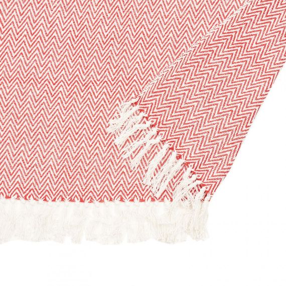 CUVERTURA PLED 160X200 CM-ROSU