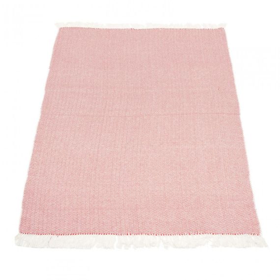 CUVERTURA PLED 160X200 CM-ROSU