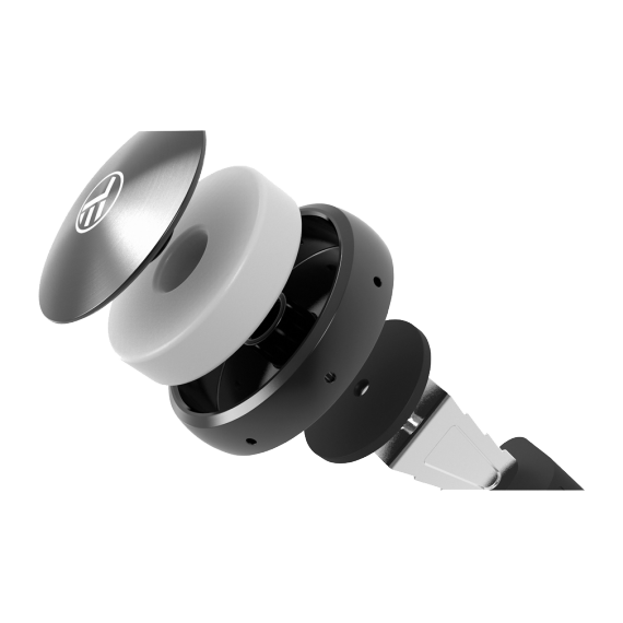 AIR VENT CAR PERFUME FRESHENER TELLUR CF1, ALUMINIUM GREY, 3XCAR FRAGRANCES, UP TO 12 MONTHS,  TLL441001