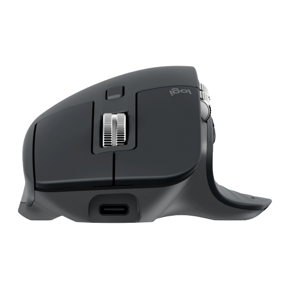 LOGITECH WIRELESS MOUSE MX MASTER 3 GRAPHITE, MULTI-DEVICE