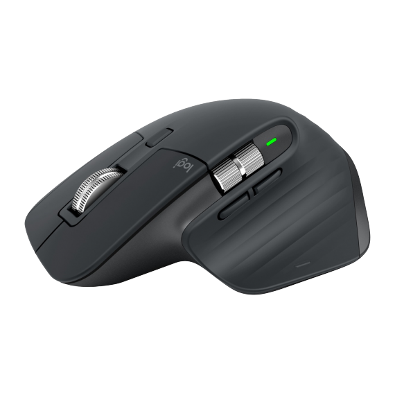 LOGITECH WIRELESS MOUSE MX MASTER 3 GRAPHITE, MULTI-DEVICE