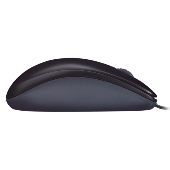 LOGITECH M90 OPTICAL MOUSE, DARK, USB