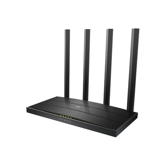 TP-LINK ARCHER C80  AC1900 DUAL BAND WIRELESS ROUTER, MEDIATEK, 1300MBPS AT 5GHZ + 600MBPS AT 2.4GHZ, 5 GIGABIT PORTS, IPV6 READY, 4 FIXED ANTENNAS