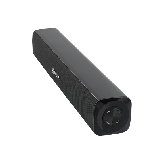 SOUNDBAR BLUETOOTH, BACH, 10W, PORTABLE, PLAYTIME 6HRS, USB CABLE, AUX AUDIO CABLE 3,5MM, TELLUR BLACK  TLL161161