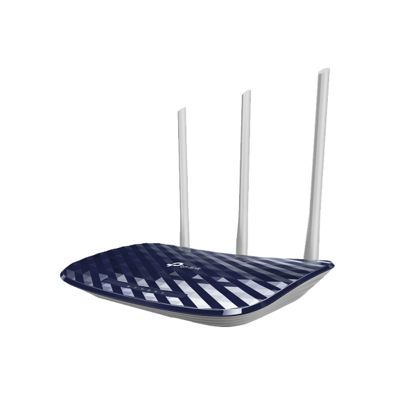TP-LINK ARCHER C20  AC750 DUAL BAND WIRELESS ROUTER, MEDIATEK, 433MBPS AT 5GHZ + 300MBPS AT 2.4GHZ, 802.11AC/A/B/G/N,1 10/100M WAN + 4 10/100M LAN, WI