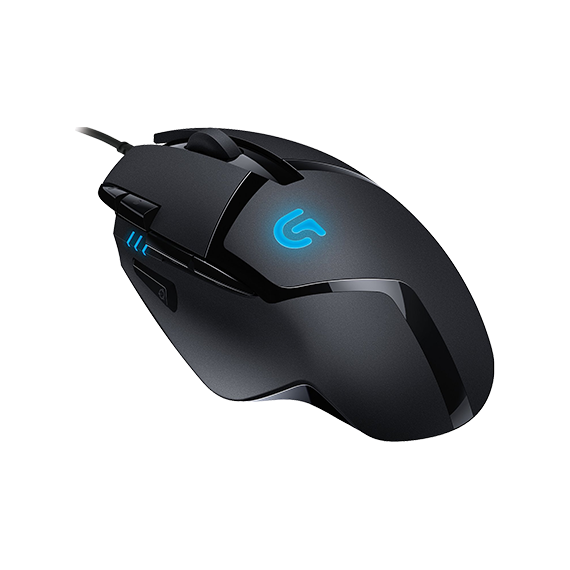 LOGITECH GAMING MOUSE G402 HYPERION FURY, 4000DPI, 8 PROGRAMMABLE BUTTONS, USB